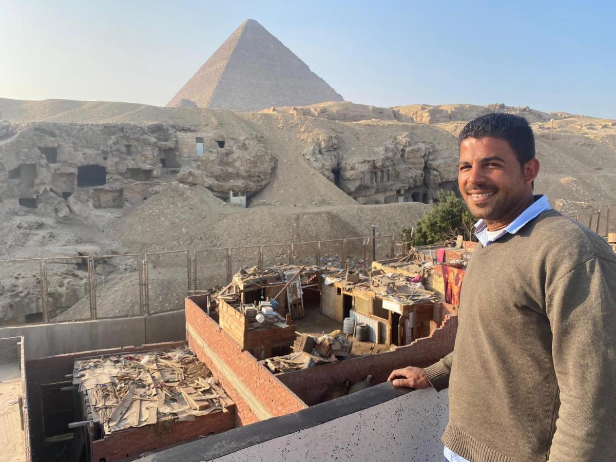 Toman Pyramids Hotel Kafret el-Gabal Dış mekan fotoğraf