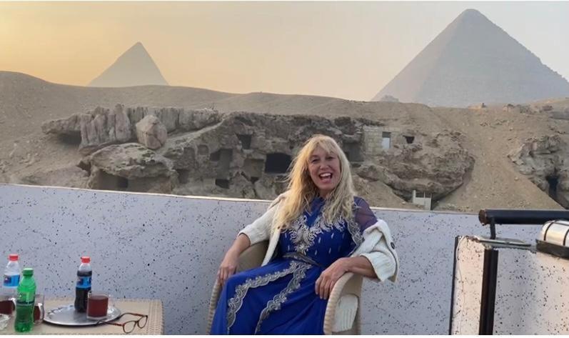 Toman Pyramids Hotel Kafret el-Gabal Dış mekan fotoğraf